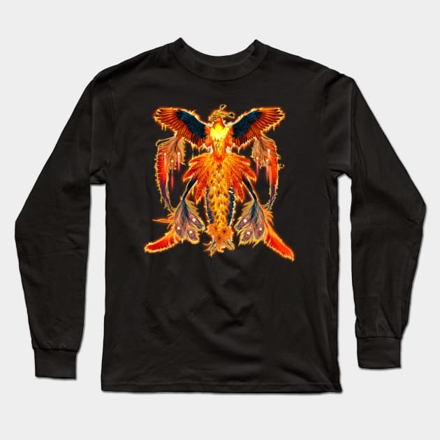 Phoenix Long Sleeve T-Shirt by tattts